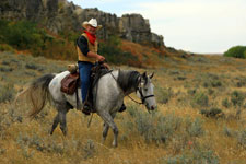 Canada-Alberta-High Plains Drifter Ride